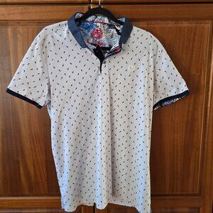 Au Noir Luxury fashion 1/4 button down shirt